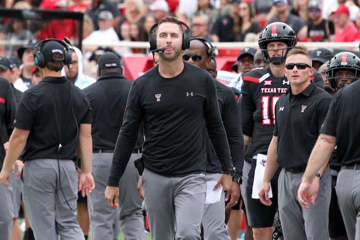 Kliff Kingsbury: Texas Tech's Davis Webb a 'top-five pick' talent